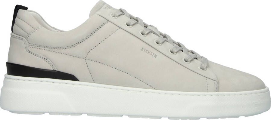 BLACKSTONE Jake | Light Grey Grijs Nubuck Lage sneakers Heren