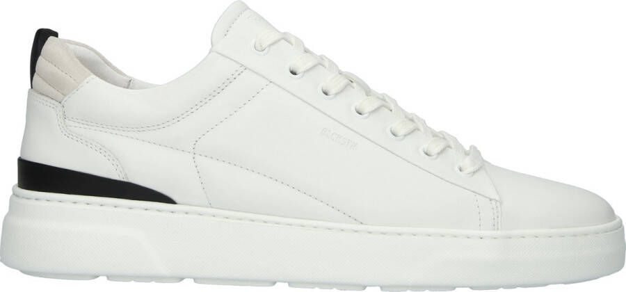 Blackstone Witte Sneaker Lage Profiel Stijl White Heren