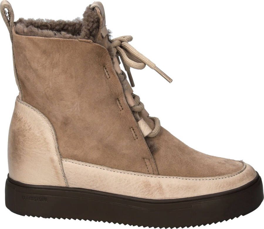 Blackstone KALLIK YL56 FOSSIL HIGH-TOP SHEEPSKIN Vrouw FOSSIL