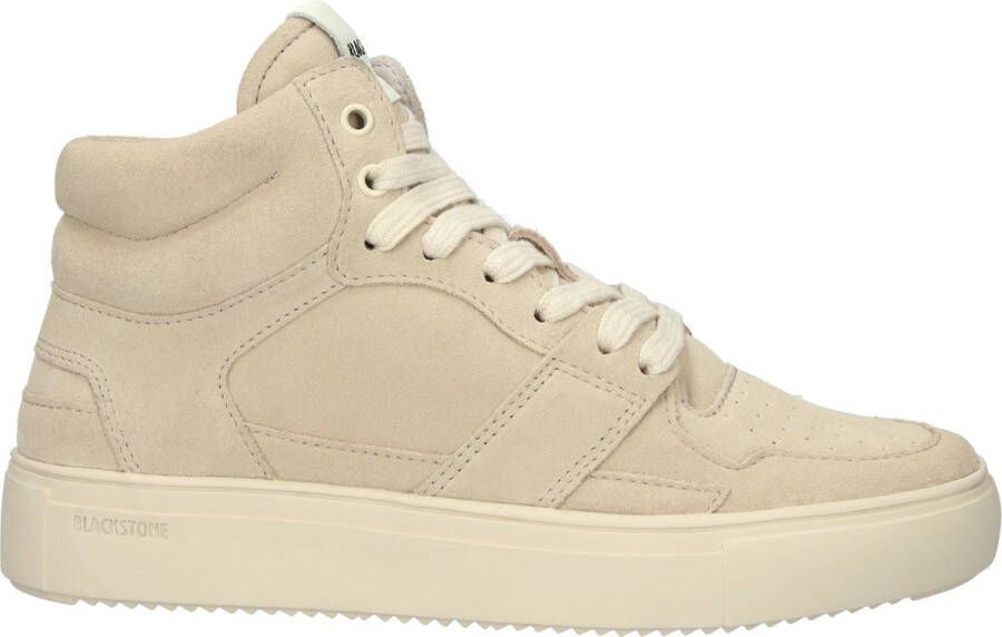 Blackstone KEYLA YL51 SAND HIGH SNEAKER Vrouw Beige