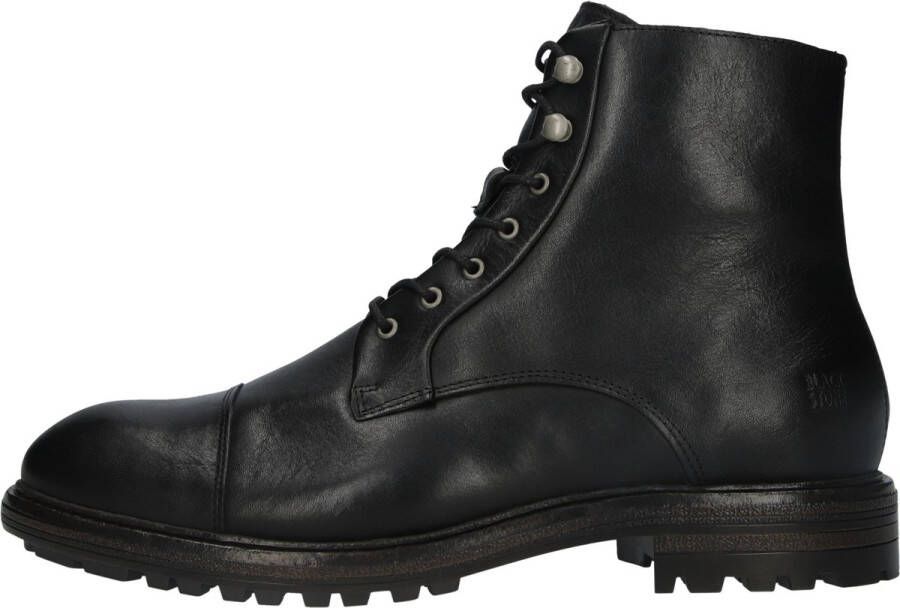 Blackstone Lester Black Lace-ups Black Heren