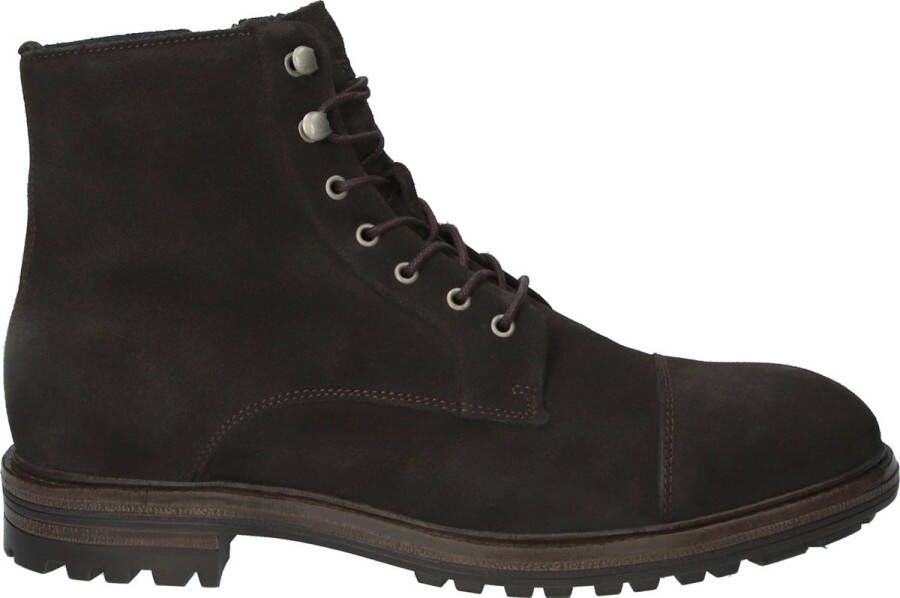 Blackstone Ug20 Coffee Suède Veterschoen Brown Heren