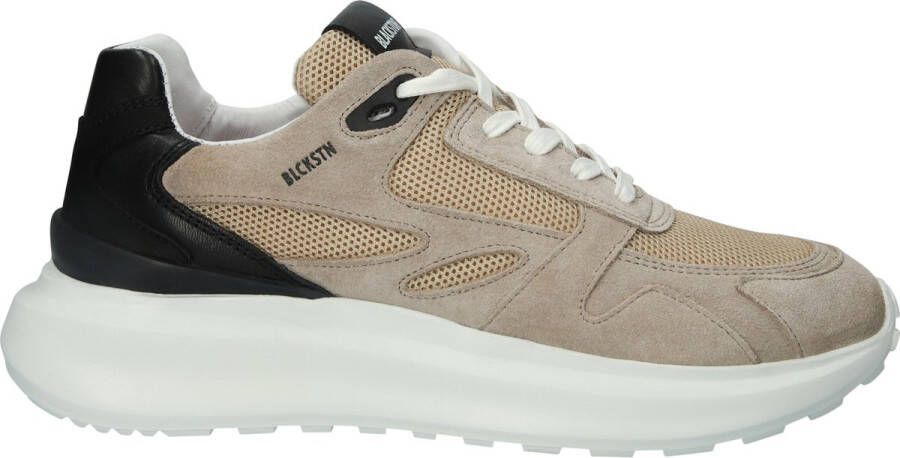 Blackstone Madison Mouton Chunky sneaker Vrouw Beige