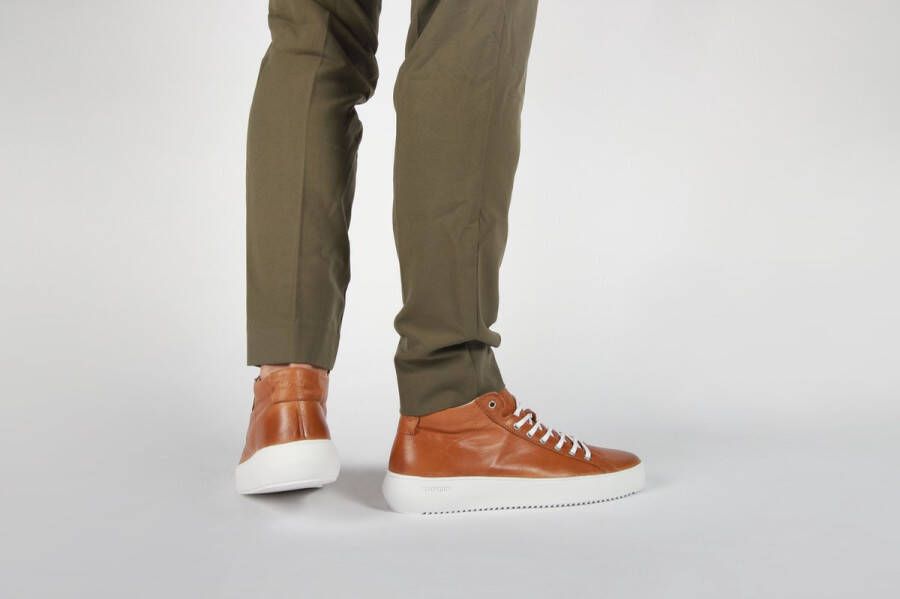 Blackstone Morgan high Rust Sneaker (high) Brown Heren