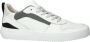 BLACKSTONE Lage Sneakers Heren Mykel Maat: 43 Materiaal: Leer Kleur: Wit - Thumbnail 3