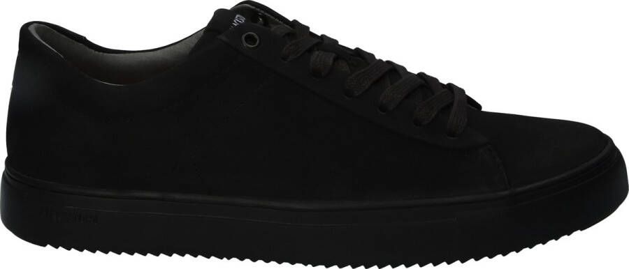 BLACKSTONE ZG01 Roger Low Zwart Nubuck Lage sneakers Heren