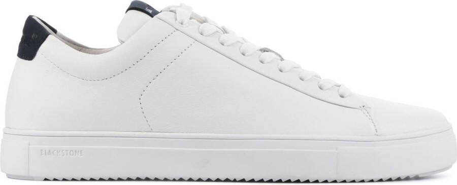 Blackstone ROGER LOW White Dark Denim Sneaker (low) Man White