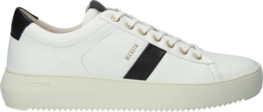 Blackstone Ryder White-black Sneaker (low) Vrouw White