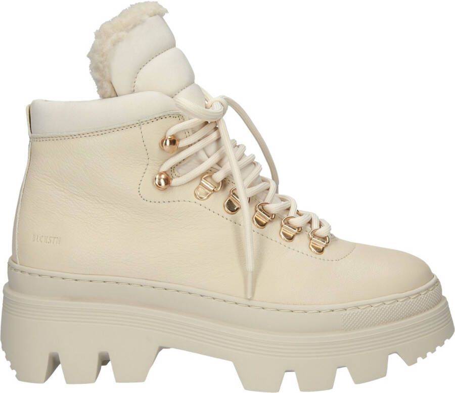 Blackstone Saga Almond Milk Boots Vrouw Beige