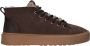 Blackstone SERMEQ ARNAQ Coffee Sneaker (mid) Vrouw Dark brown - Thumbnail 1