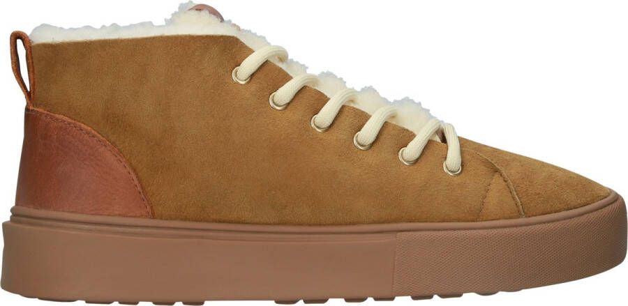 Blackstone SERMEQ ARNAQ Dijon Sneaker (mid) Vrouw Light brown