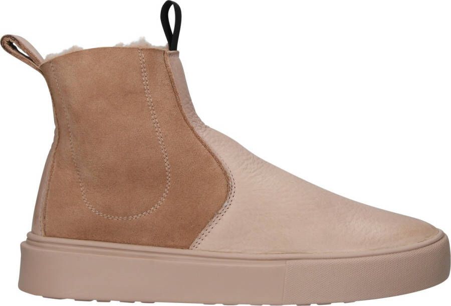 Blackstone SERMEQ NAALU Nude Chelsea boots Vrouw Light brown