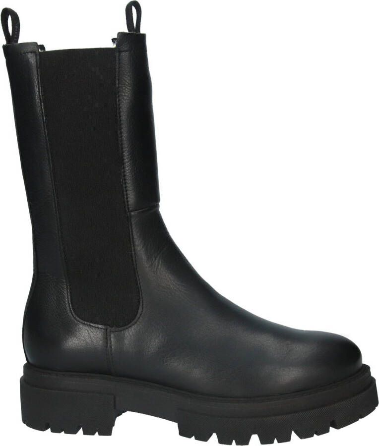 Blackstone UL88 BLACK HIGH CHELSEA BOOT SHEEPSKIN Vrouw Black