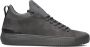 BLACKSTONE Lage Sneakers Heren Yg07 Maat: 44 Materiaal: Nubuck Kleur: Grijs - Thumbnail 2