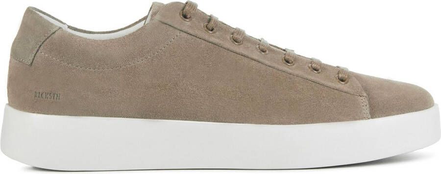 BLACKSTONE Lage Sneakers Heren Bg352 Maat: 43 Materiaal: Suède Kleur: Bruin