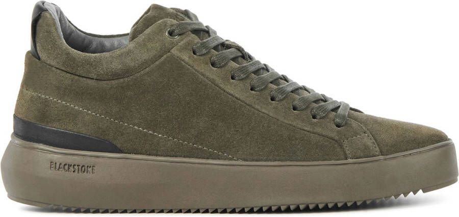 Blackstone Sneakers Heren Lage sneakers Herenschoenen Suède YG22 Groen