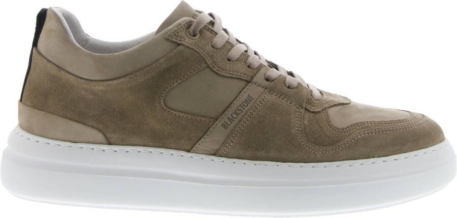 Blackstone wg70 sneakers heren beige taup taupe suede