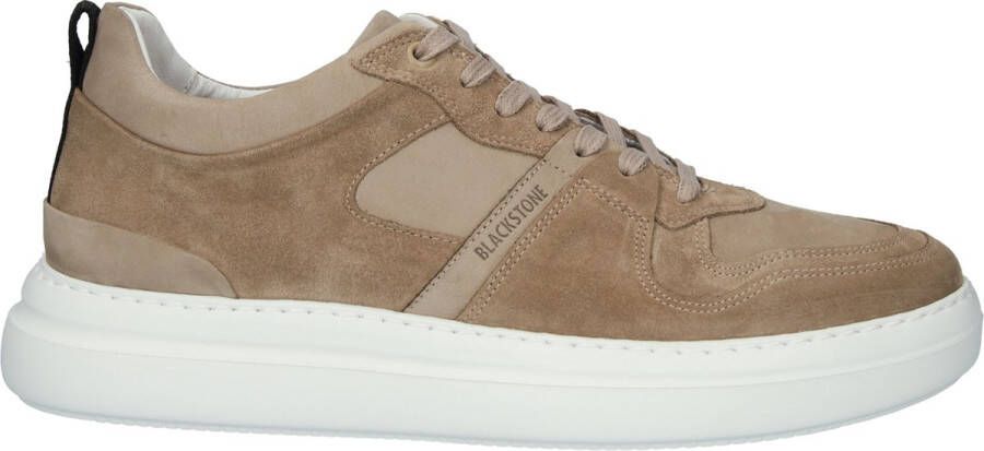 Blackstone wg70 sneakers heren beige taup taupe suede