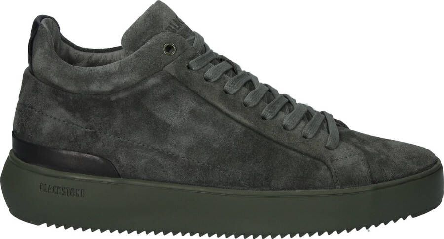 Blackstone Trevor Yg22 Kambala Green Mid -Sneaker Groen Heren