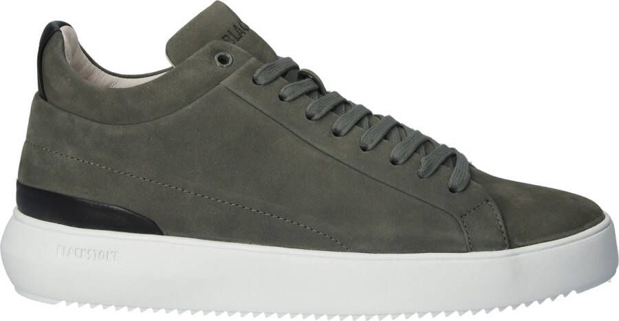 Blackstone TREVOR YG23 MULLET BASIL MID-SNEAKER Man MULLET BASIL