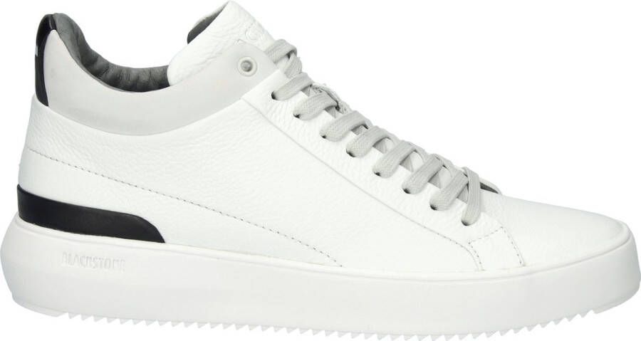 Blackstone TREVOR YG21 WHITE MID-SNEAKER Man White