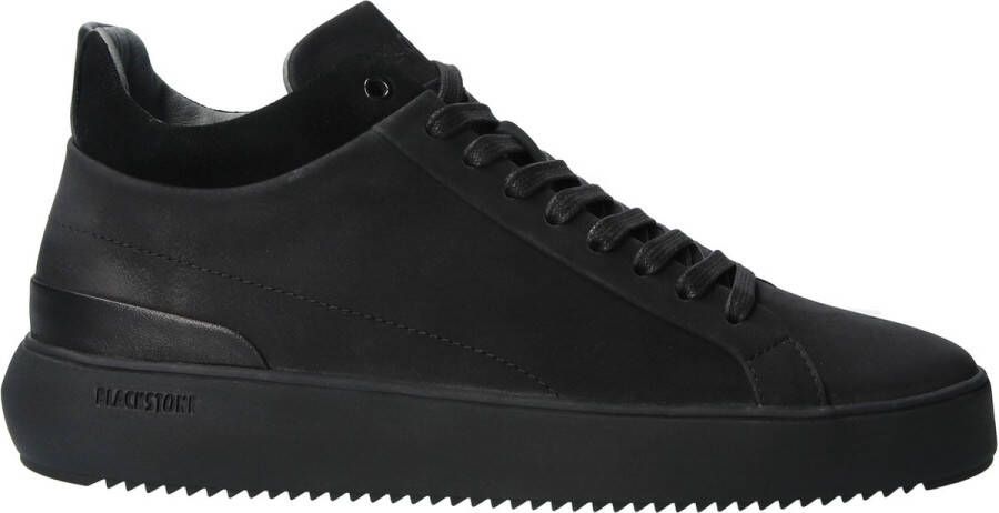 Blackstone TREVOR YG23 NERO MID-SNEAKER Man Black