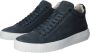 Blackstone Trevor Yg23 Total Eclipse Mid-Sneaker Blauw Heren - Thumbnail 1