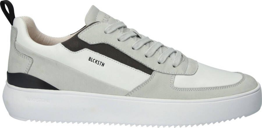 Blackstone Tyson White Grey Sneaker (mid) Man Light grey