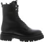 Blackstone UL85 BLACK LEATHER BOOT FUR Vrouw Black - Thumbnail 1