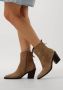 BLASZ 14 Enkellaarsjes Enkelboots met rits Dames Taupe - Thumbnail 2