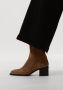 BLASZ 193 Enkellaarsjes Enkelboots met rits Dames Taupe - Thumbnail 2