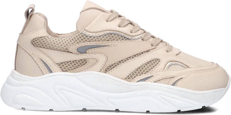 BLASZ Lage Sneakers Dames Iva-25 Maat: 41 Materiaal: Leer Kleur: Beige