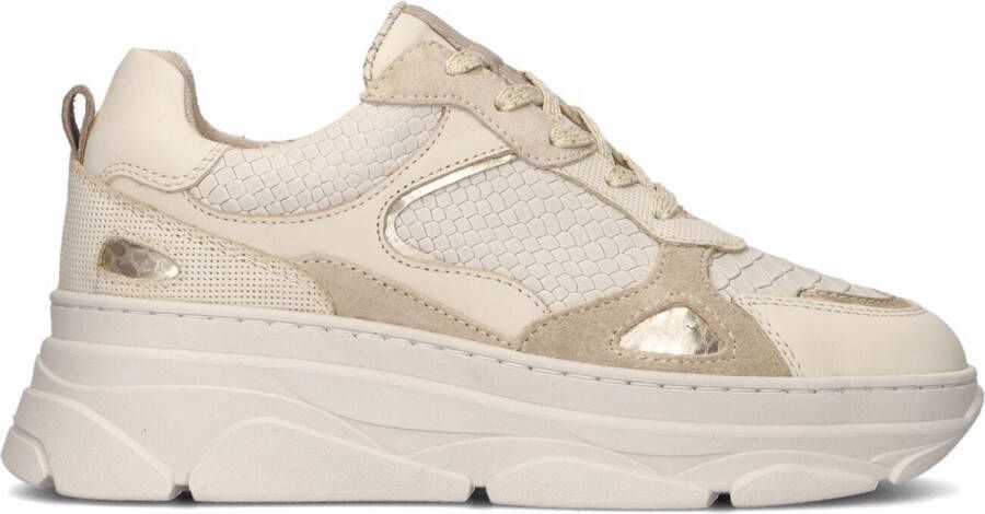 BLASZ Lage Sneakers Dames Jana-09 Maat: 37 Materiaal: Leer Kleur: Beige