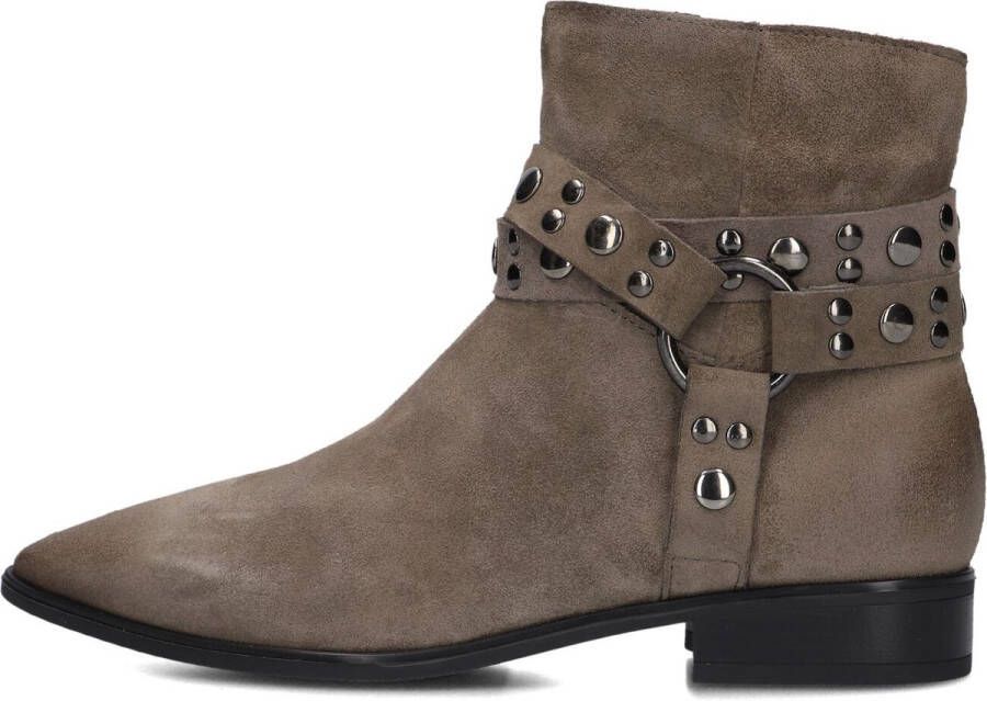 BLASZ L63203 Enkellaarsjes Enkelboots met rits Dames Bruin