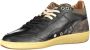 Blauer Sportieve Zwarte Vetersneakers Heren Multicolor Heren - Thumbnail 1