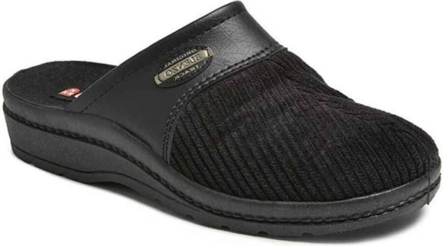 Blenzo 6856 Zwart Pantoffels Heren