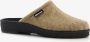 Blenzo dames pantoffels beige Sloffen - Thumbnail 2