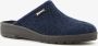 Blenzo dames pantoffels Blauw Maat Sloffen37 - Thumbnail 1