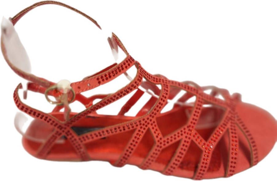 Blink -SANDAL-801943-FAKE SUEDE-RED