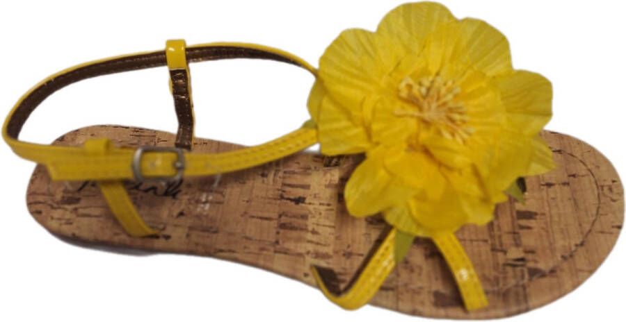 Blink -SANDAL-YELLOW FLOWERDECO