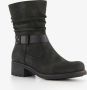 BLUE BOX dames boots met lage hak zwart - Thumbnail 1