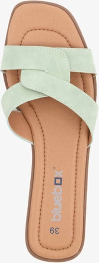 BLUE BOX dames slippers mint Groen