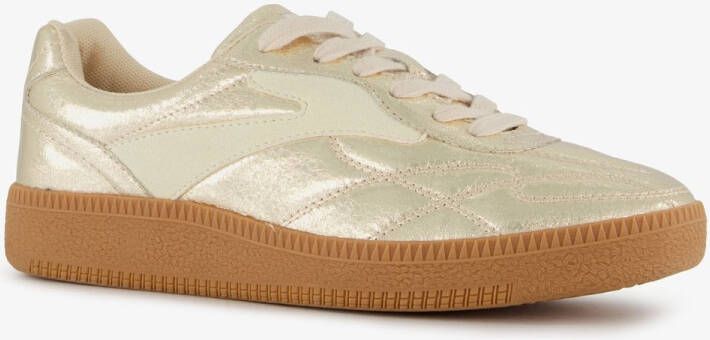 BLUE BOX dames sneakers goud