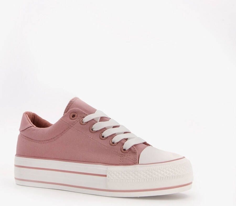 BLUE BOX dames sneakers oudroze