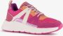 BLUE BOX dames sneakers roze oranje Uitneembare zool - Thumbnail 2