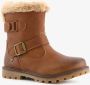 Blue Box gevoerde meisjes biker boots bruin - Thumbnail 1