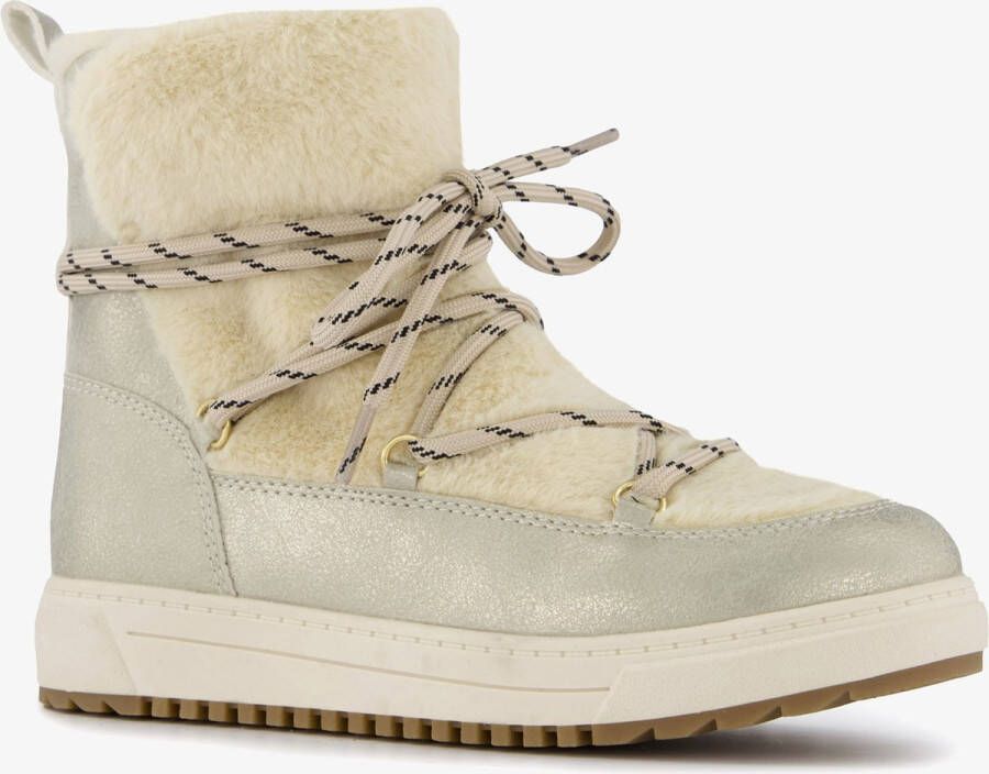 BLUE BOX gevoerde meisjes boots met imitatiebont Beige