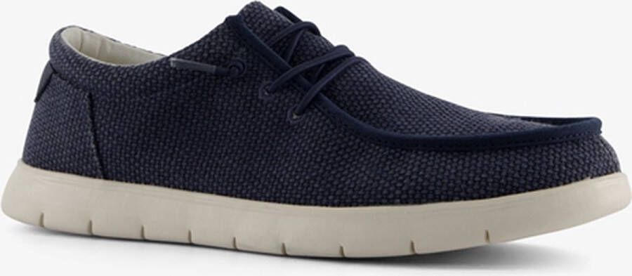 BLUE BOX heren sneakers blauw Uitneembare zool