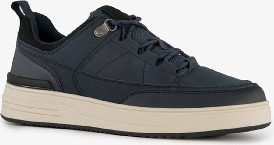 BLUE BOX heren sneakers donkerblauw Uitneembare zool