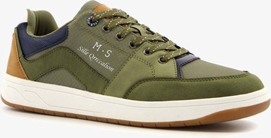 Blue Box heren sneakers groen